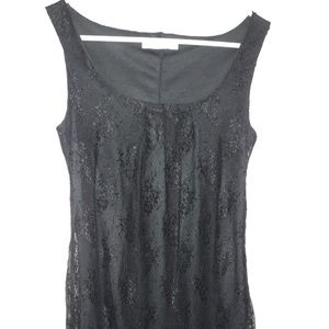 Small Charlotte Russe lace dress in black